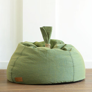 舒适绿色懒人沙发效果图