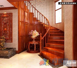 时尚中国风 温馨楼梯间装修图片