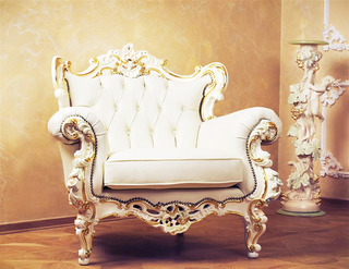 欧式风格米色沙发效果图