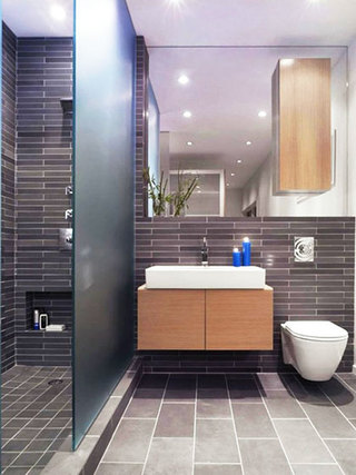现代简约风格卫生间淋浴房设计图纸