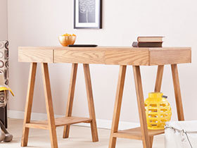 20张木质书桌效果图 简洁自然