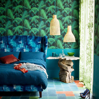 绿色卧室壁纸壁纸图片