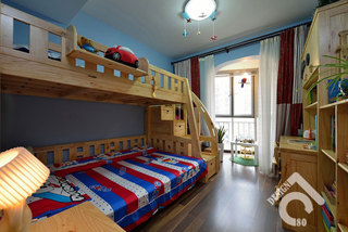 混搭风格二居室温馨100平米儿童房效果图