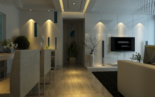 16张客厅过道效果图 简洁清爽_齐家网装修效果图