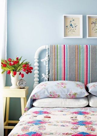地中海风格简洁卧室装修图片