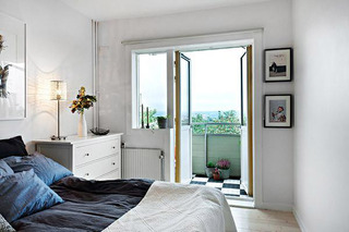 现代简约风格一居室舒适40平米设计图纸