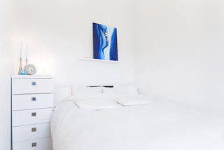 北欧风格一居室小清新40平米卧室设计