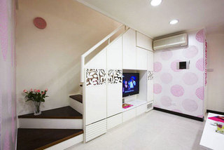 楼梯电视背景墙设计效果图