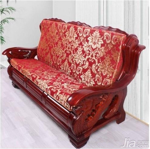 红木沙发坐垫哪种材质好