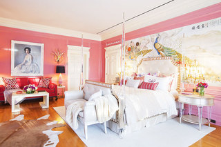 新中式粉色卧室