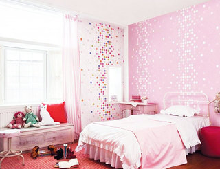 可爱粉色卧室