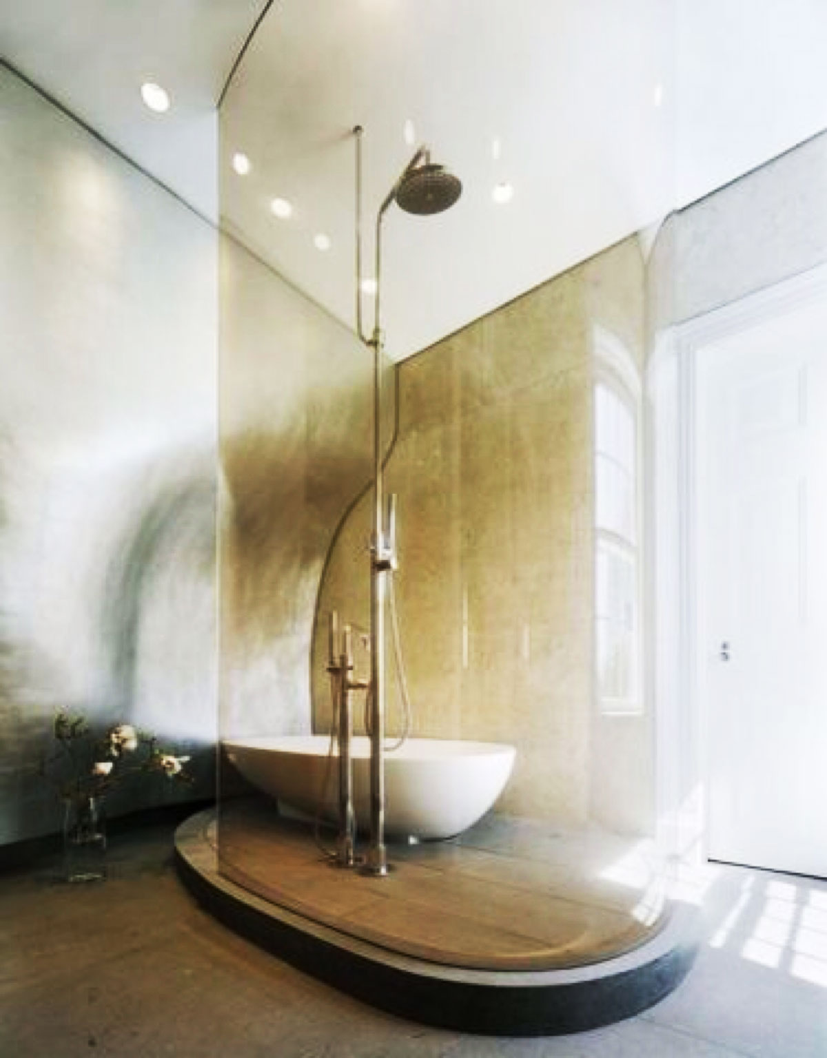玻璃淋浴房效果图