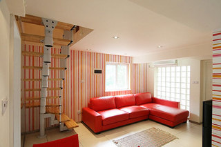 现代简约风格客厅地毯效果图