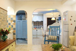 地中海风格三居室90平米装修效果图