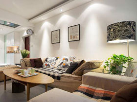 优雅简欧风公寓装修 温馨有范儿的空间感