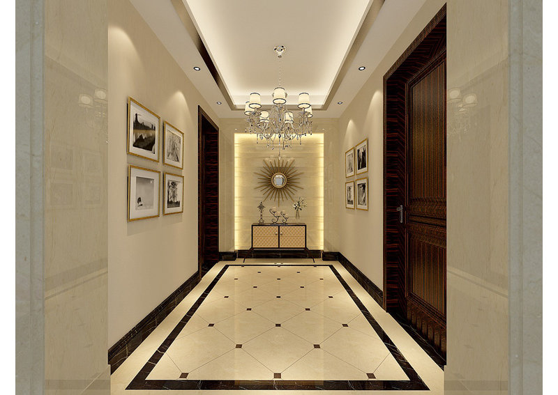 20万以上140㎡以上欧式三居室装修效果图,威尼斯水城11街区装修案例