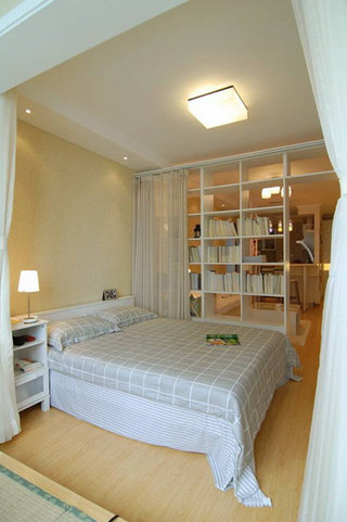 现代简洁卧室设计效果图