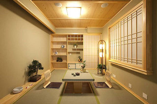 榻榻米日式风格茶室设计