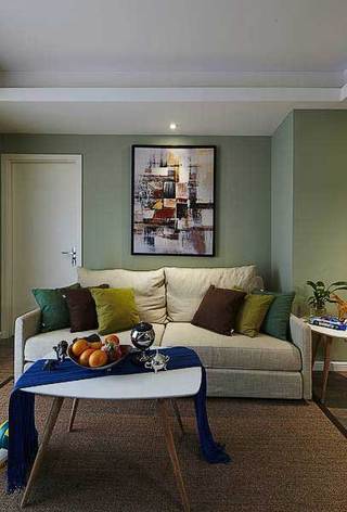 现代清新沙发设计图片