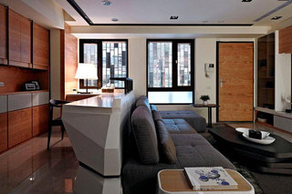 现代简约风格一居室舒适80平米设计图纸
