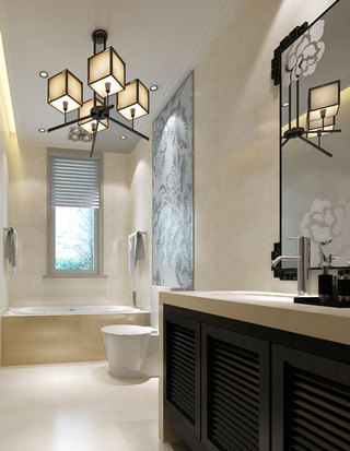 典雅中式风卫浴间设计