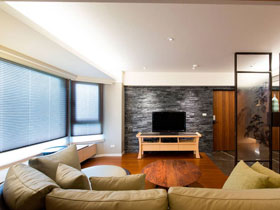 温馨现代日式公寓装修 舒适静心之居