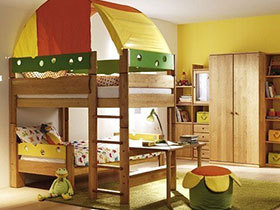 儿童房又有新创意 10个儿童房创意高矮床