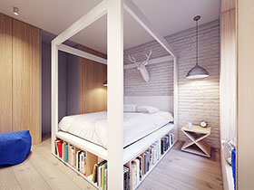 11款架子床设计 布置舒适睡觉空间