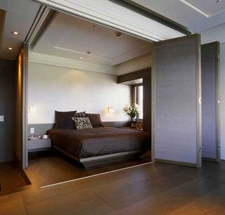 现代简约风格三居室实用100平米设计图