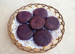 紫薯饼做法的小窍门