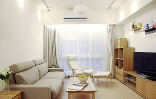 日式风格二居室70平米设计图纸