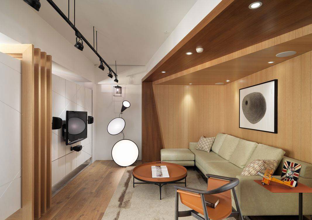 现代简约客厅设计效果图