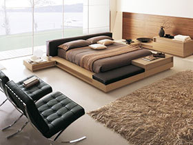 简约风格床 15图造舒适卧室空间