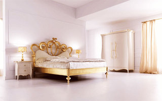 金色床设计