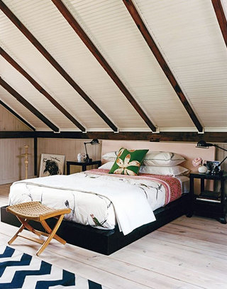 木质阁楼巧变卧室