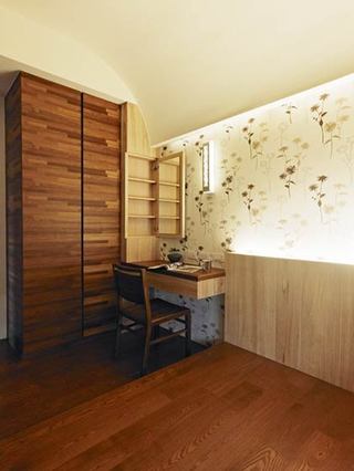 160平米舒适日式家书房设计