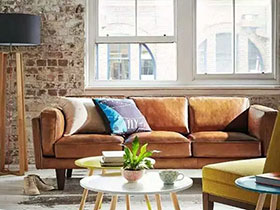 11款棕色客厅沙发 自然朴实造温暖