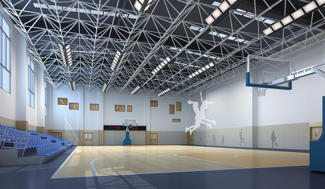 体育馆室内装修效果图3/3