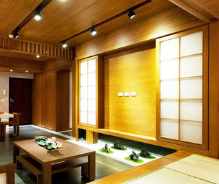日式风格两室一厅舒适装修效果图
