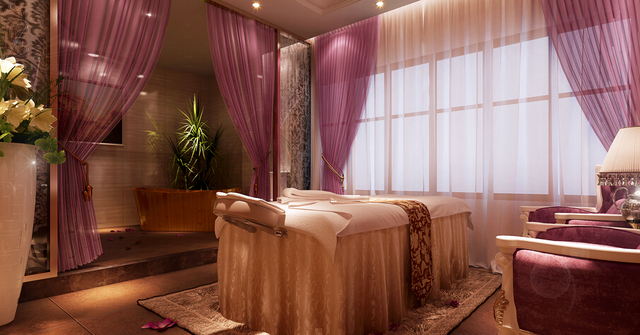 美容院房间设计装修效果图欣赏2/3