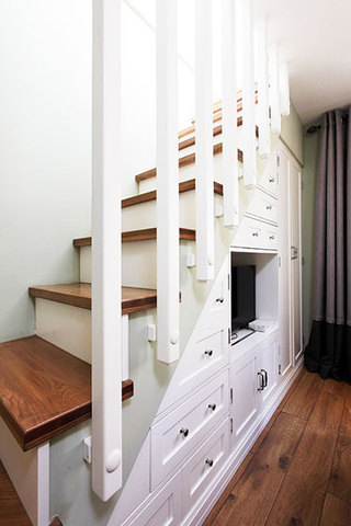 85平米房屋装修效果图楼梯设计