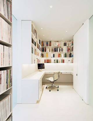 80平米简约公寓书房设计