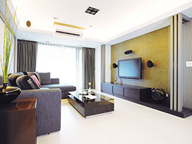 新中式三居室 宽敞的空间精致的设计