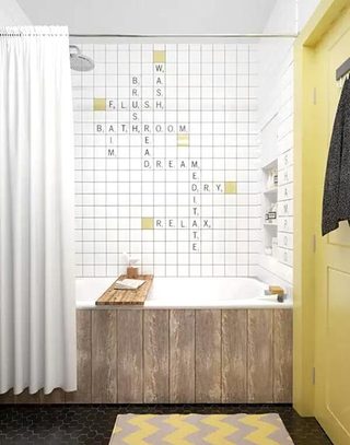 卫浴间创意墙砖