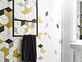 13个卫浴间墙砖效果图 时尚无限可能