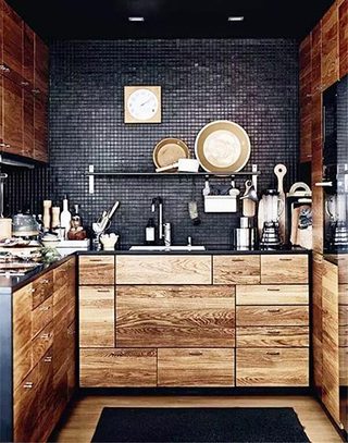 木质复古厨房设计