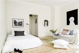 小户型客厅卧室一体设计