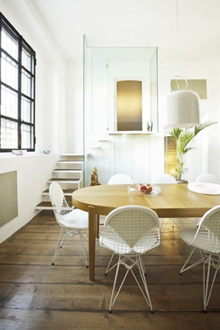 loft公寓装修效果图餐桌设计