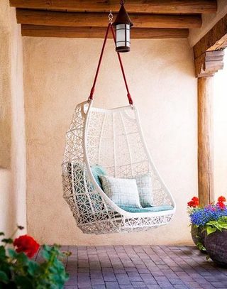 阳台惬意舒适吊椅设计