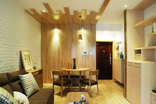 68平米舒适空间客厅餐厅设计